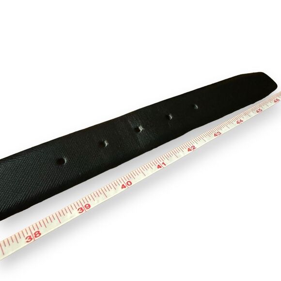 Ted Baker Black & Brown Reversible Leather Dress Belt 40 - Picture 5 of 5